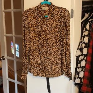 Kenny Flowers Leopard Shirt (Purradise) - M